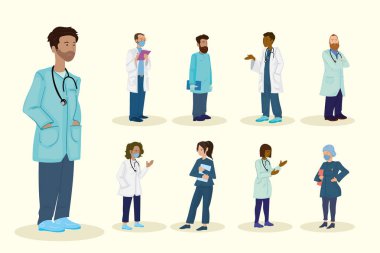 Dokuz güzel doktor.