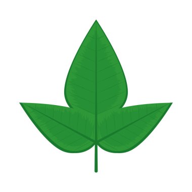 yeşil yapraklar resimleme