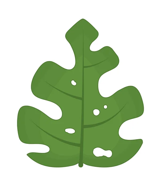 Милый дизайн листьев — стоковый вектор