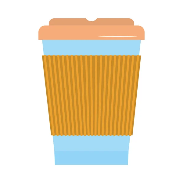 Эко чашка кофе — стоковый вектор