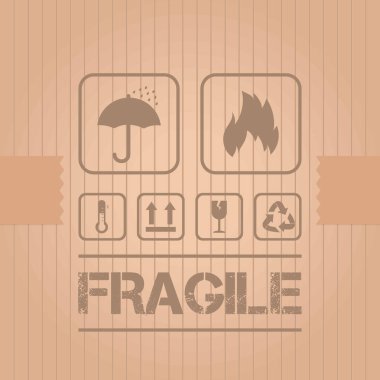 Karton Ambalaj semboller