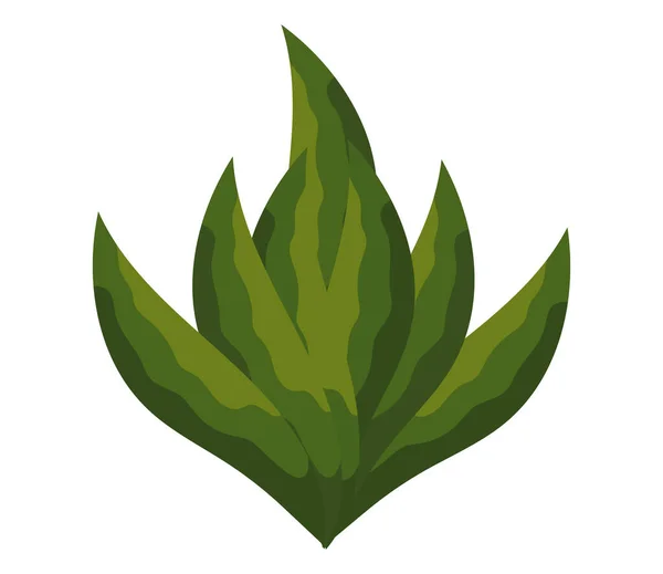 Aloe leaves icon — Stockvektor