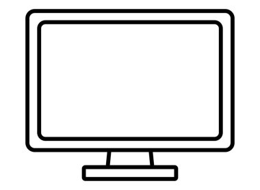 bilgisayar monitörü simge görüntüsü