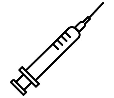 Şırınga simgesi tasarım