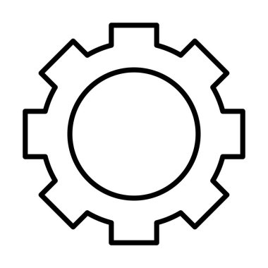 gear wheel icon image