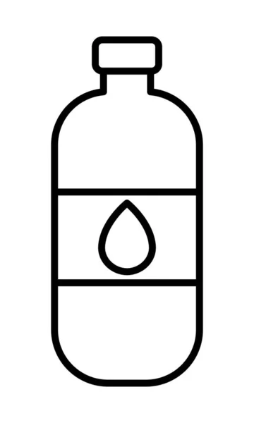 Water bottle icon image — Vector de stock