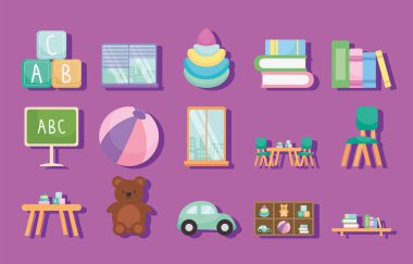 kindergarten set design