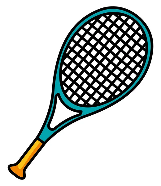 Raquette de tennis icône — Image vectorielle