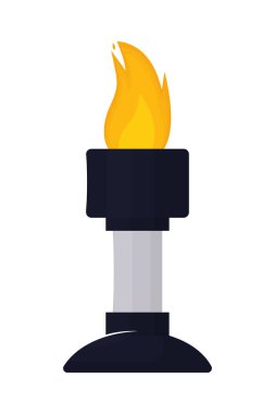 Bunsen burner simgesi