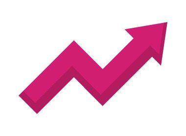 yükselen ok simgesi