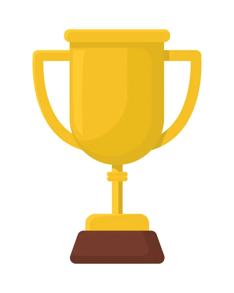 Golden trophy εικονίδιο — Διανυσματικό Αρχείο