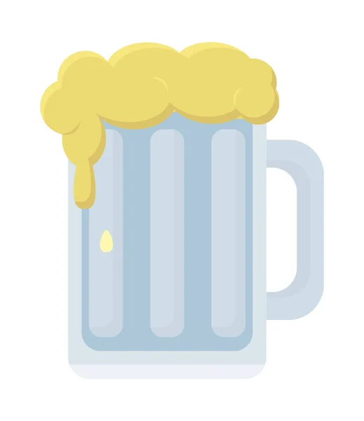 Bier mok icoon — Stockvector