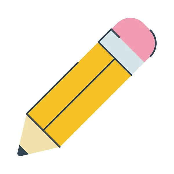 Ceruza ikon kép — Stock Vector