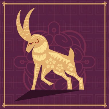 Altın Çin Zodyak Keçisi