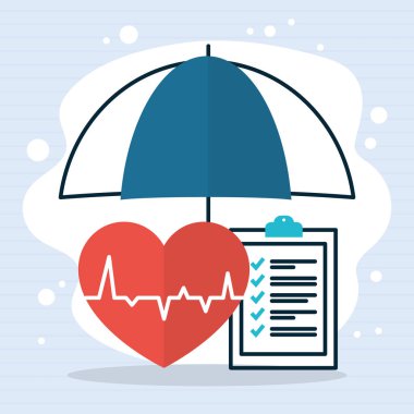 şemsiye sigorta illüstrasyonu