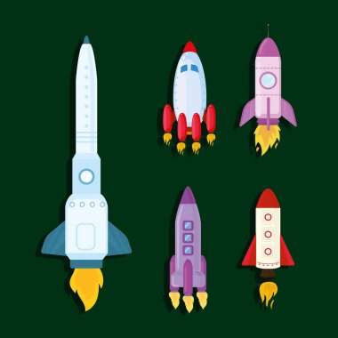 beş roket ateşlendi