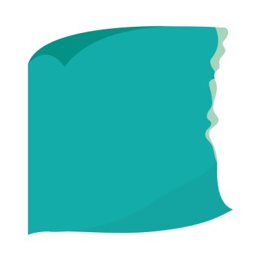 turkuaz yırtık kağıt