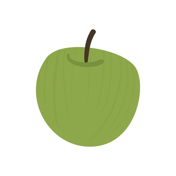 Зеленый дизайн яблока — стоковый вектор
