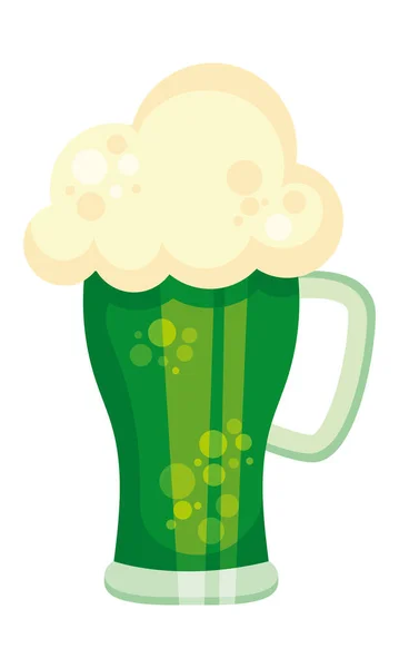 Irish beer icon — Stock Vector