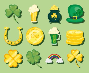 St patricks günü seti