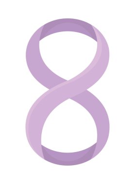 Kurdele sekiz şekilli.