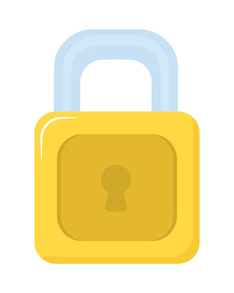 Security padlock icon — Stock Vector