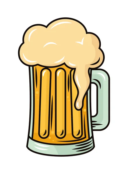 Tasse de bière icône — Image vectorielle