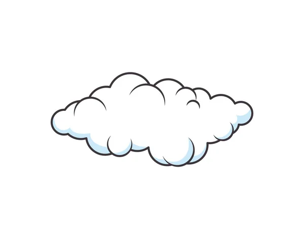 Pop art cloud — Stock Vector