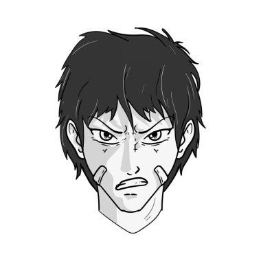 anime boy illüstrasyonu