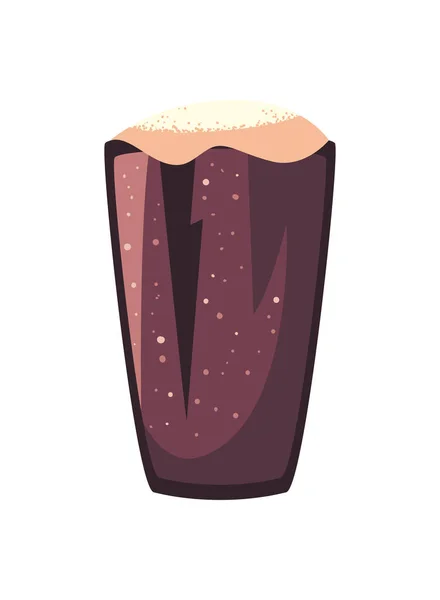 Dark bira bardağı — Stok Vektör