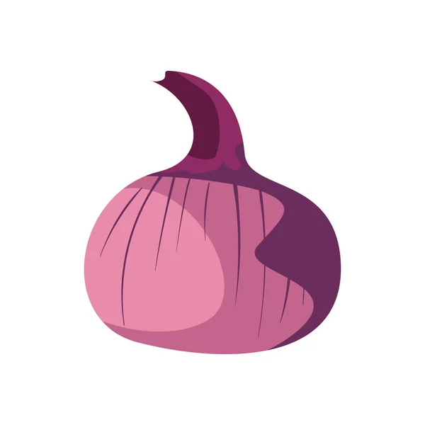 紫色のタマネギのデザイン — ストックベクタ