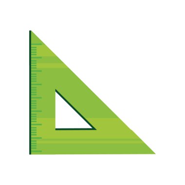 yeşil üçgen cetvel