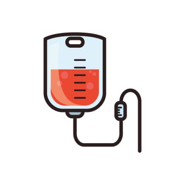 Kan torbası illüstrasyon