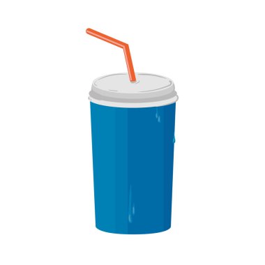 mavi milkshake bardağı