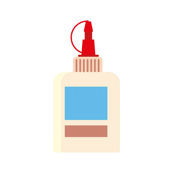 Pegamento botella ilustración — Vector de stock