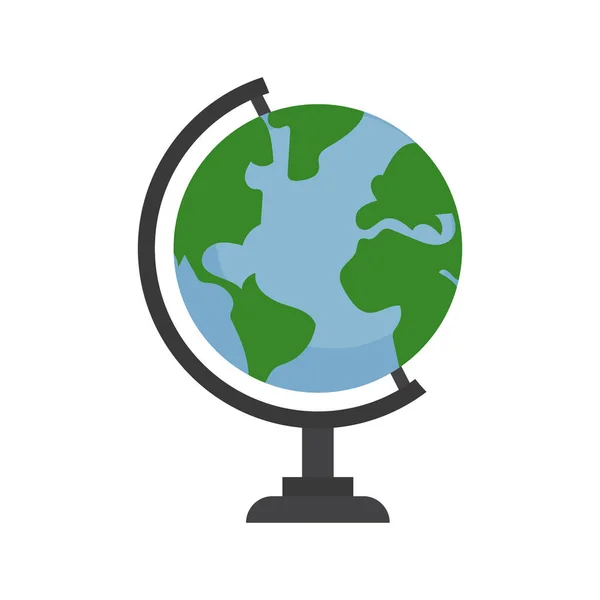 School earth globe — Stock Vector