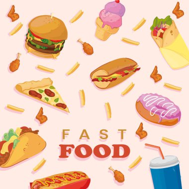 fast food kartı.
