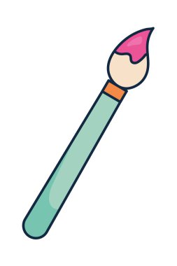 Boya fırça simgesi tasarım