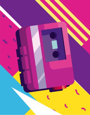 Pembe sesli kaset kartı