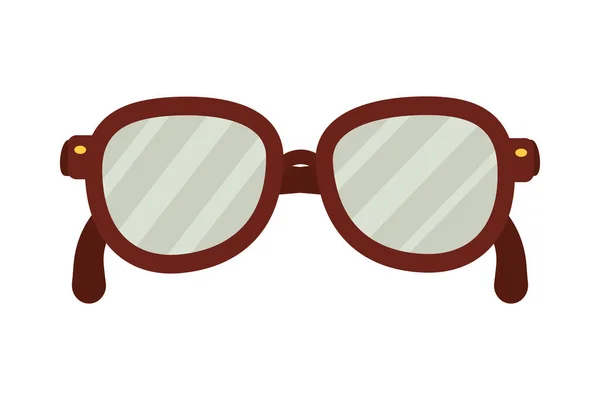 Elegáns szemüveg ikon — Stock Vector