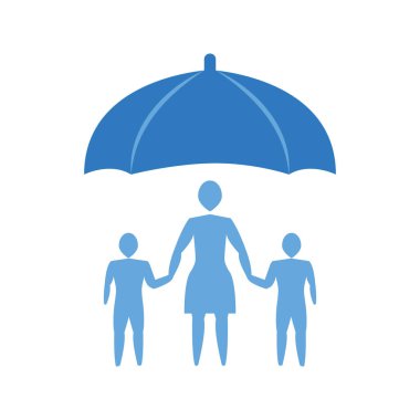 Aile sigortası illüstrasyon