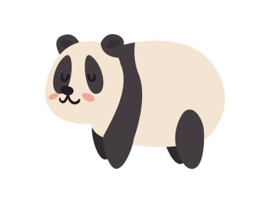 Mutlu panda karalaması