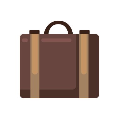 düz kahverengi evrak çantası tasarımı