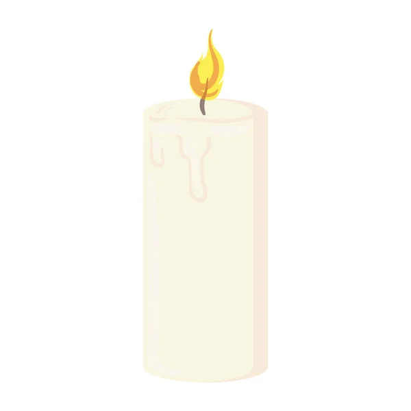 Spa candle design — Stock Vector