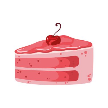 vişneli kek parçası