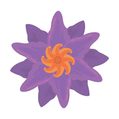 mor çiçek tasarımı