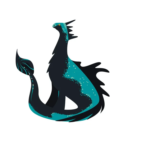 Dragon d'eau conception — Image vectorielle