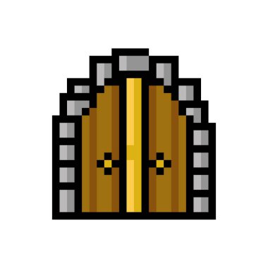 pixelated kapı tasarımı