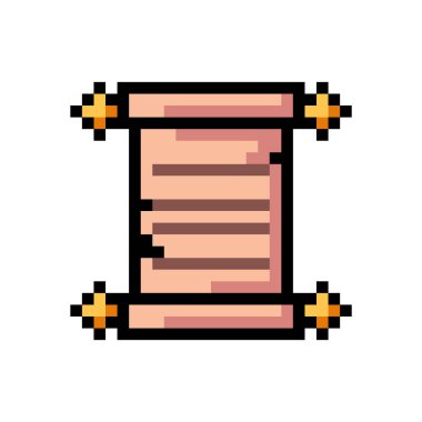 pixelated parşömen tasarımı