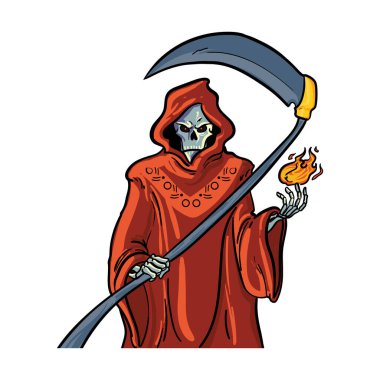 Kızıl ölüm meleği.